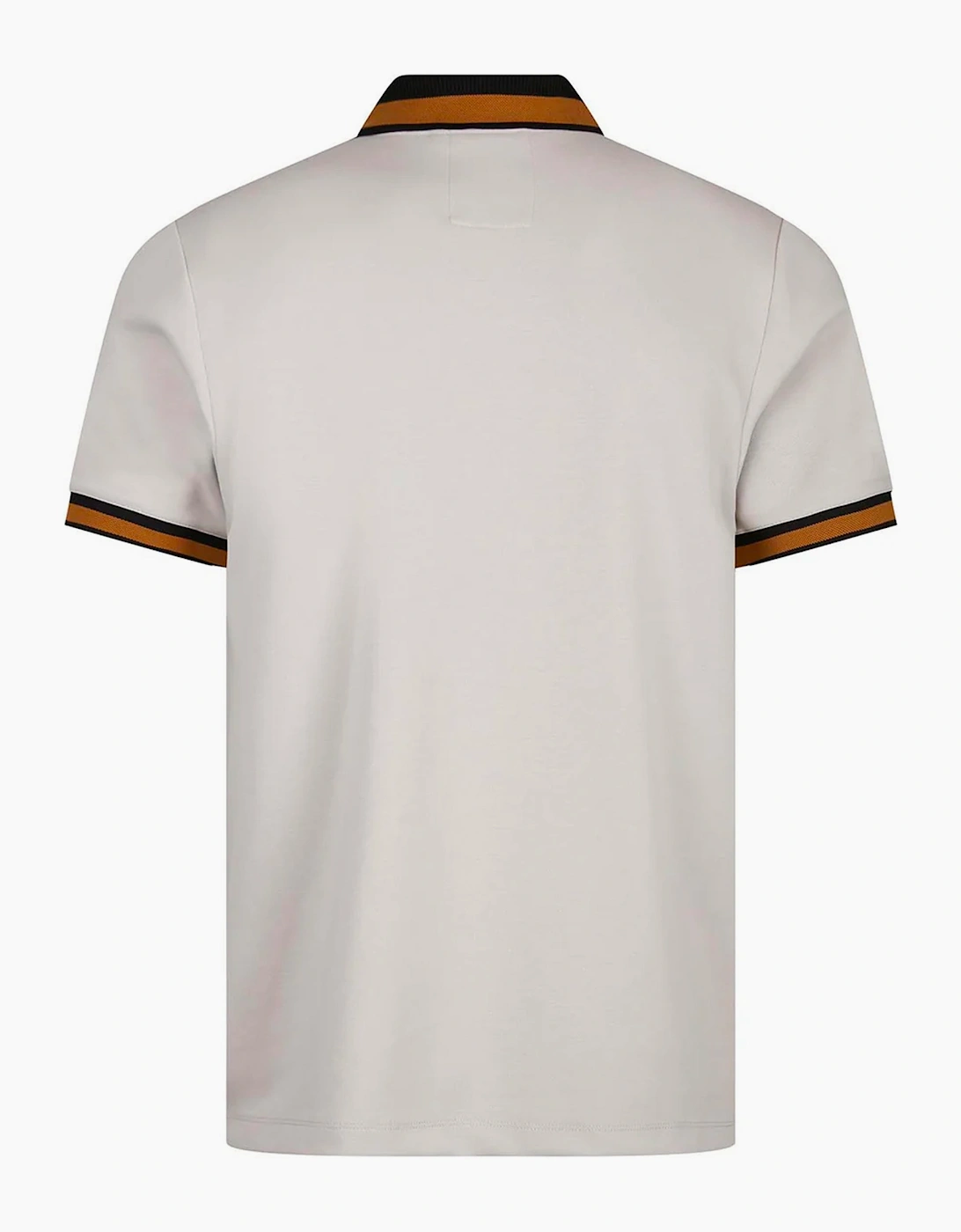 Luke 1977 Makati detailed polo shirt ICE GREY