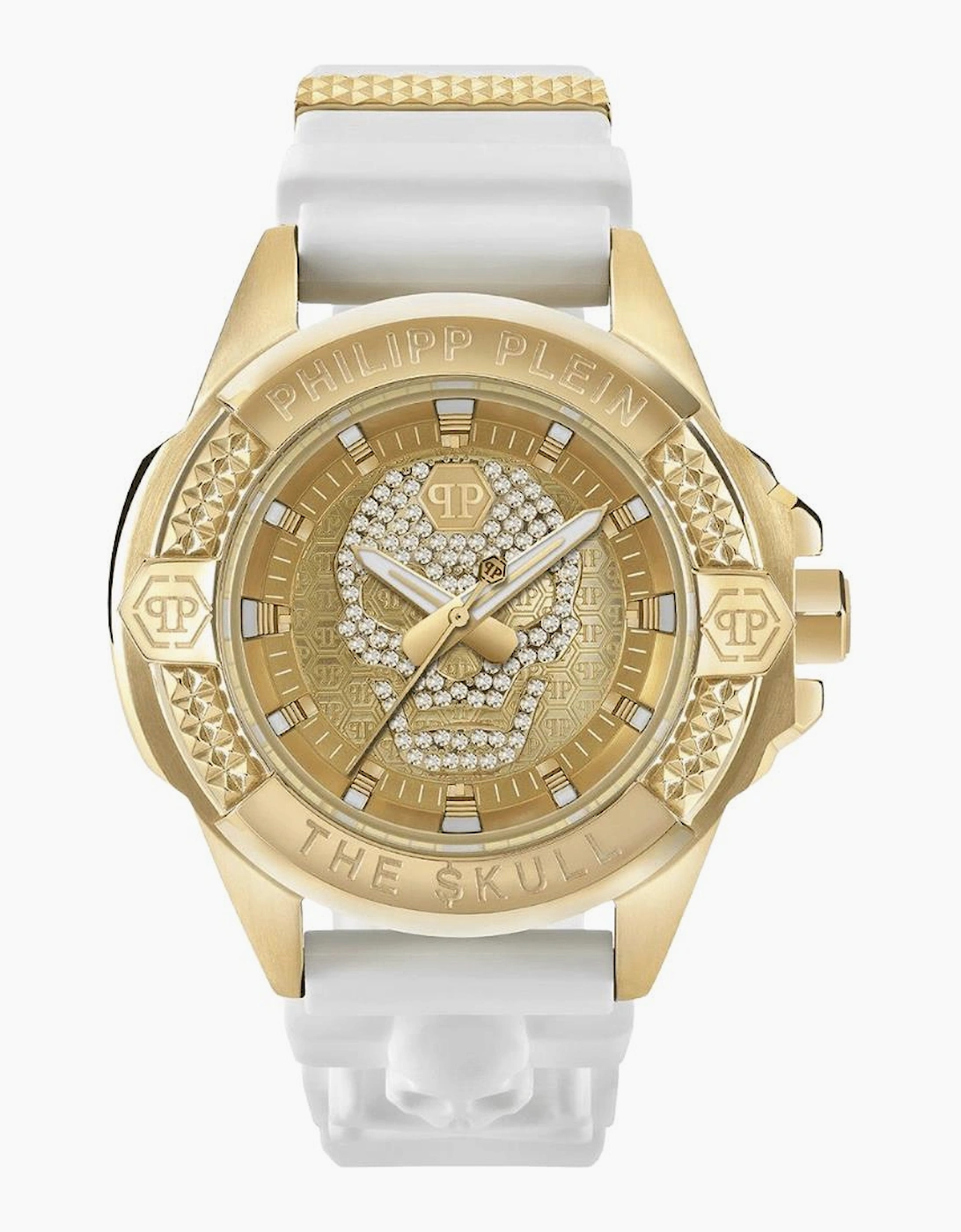 Philipp Plein Men's Gold Pwaaa1221 The Skull Watch