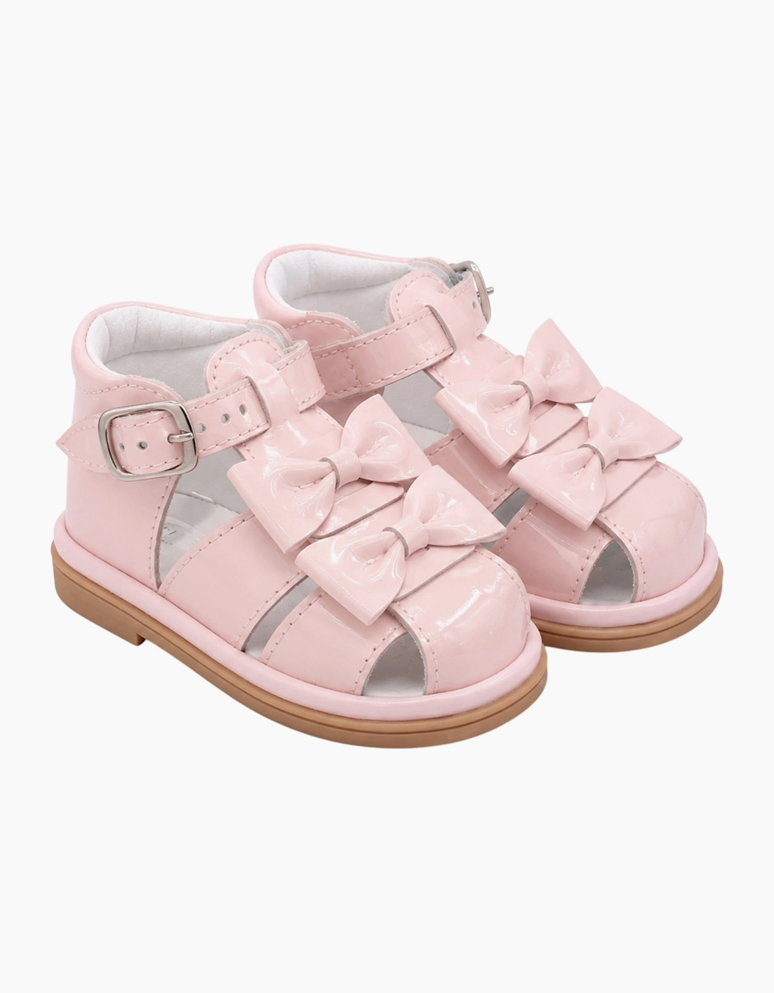 Dina Pink Patent Sandal, 4 of 3