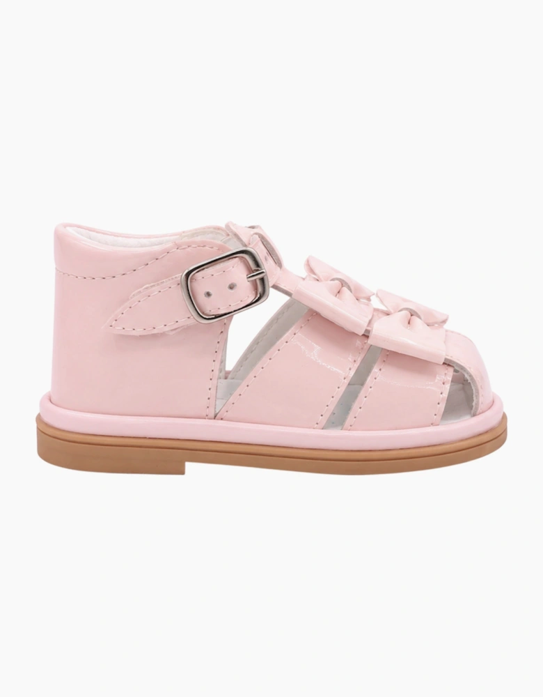 Dina Pink Patent Sandal