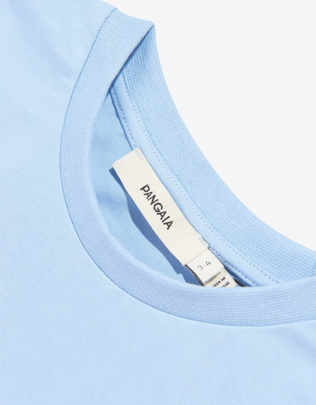 PANGAIA Kids 365 Midweight T-Shirt in Blue