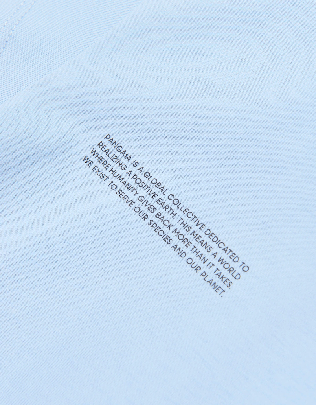 PANGAIA Kids 365 Midweight T-Shirt in Blue
