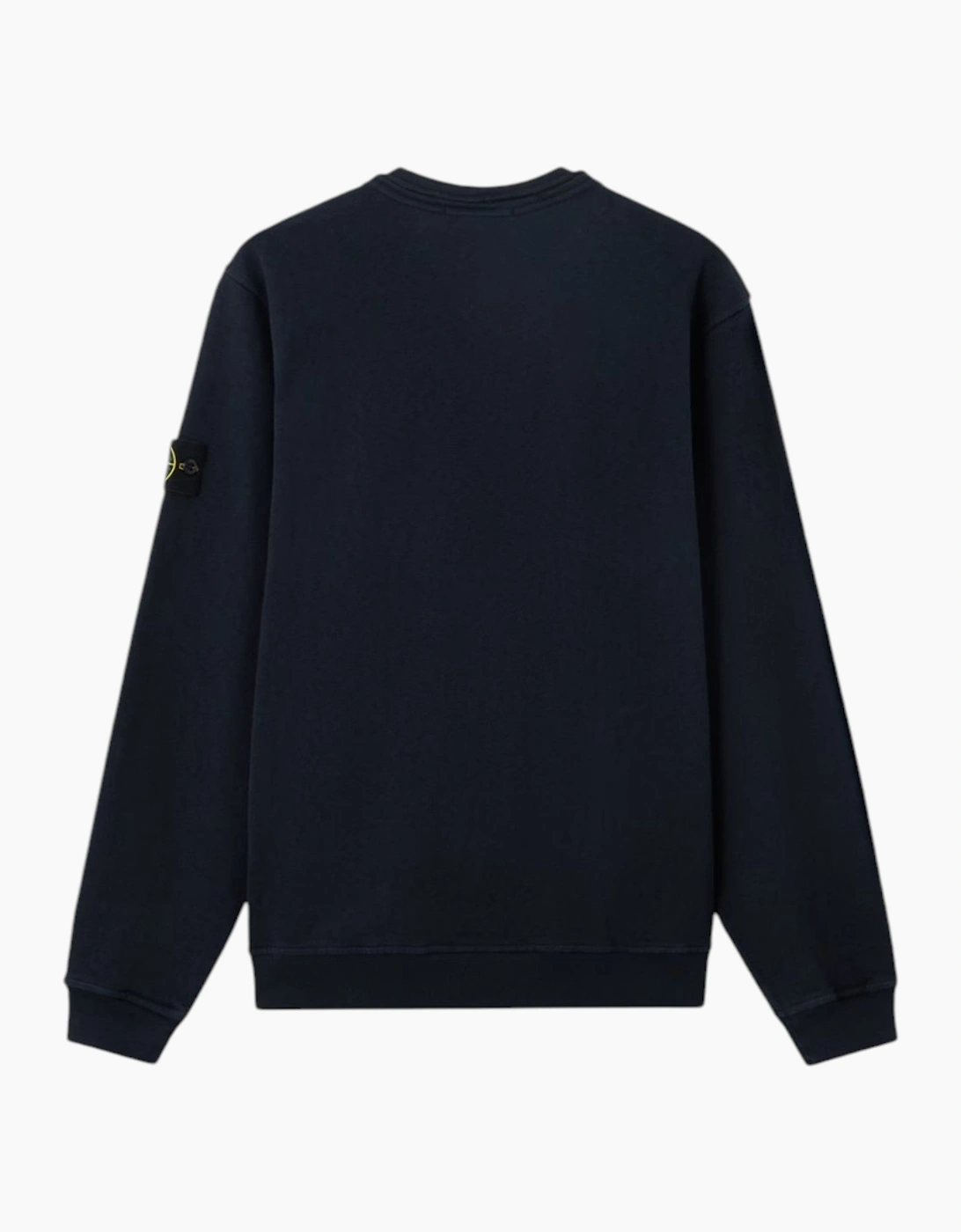 Stone Island Malfile Fleece Old Effect Navy Sweatshirt