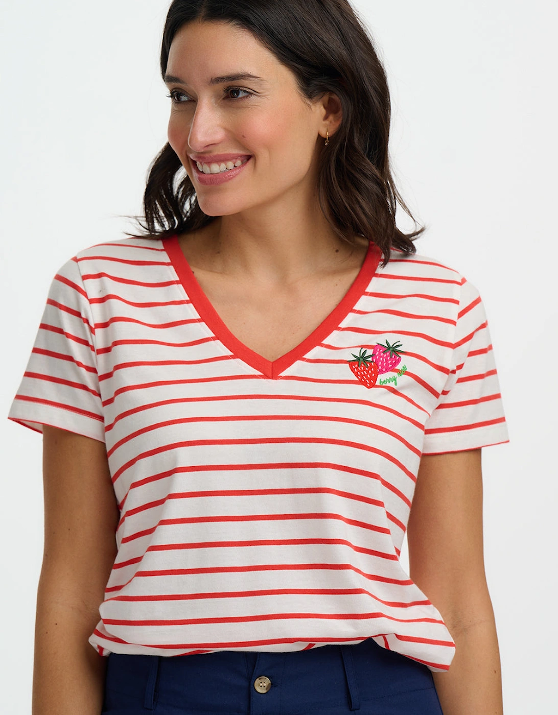 Khloe V neck t shirt, 6 of 5
