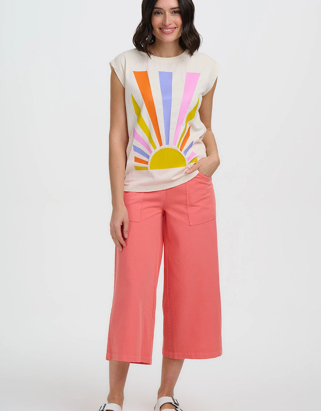 Charlene cropped trousers
