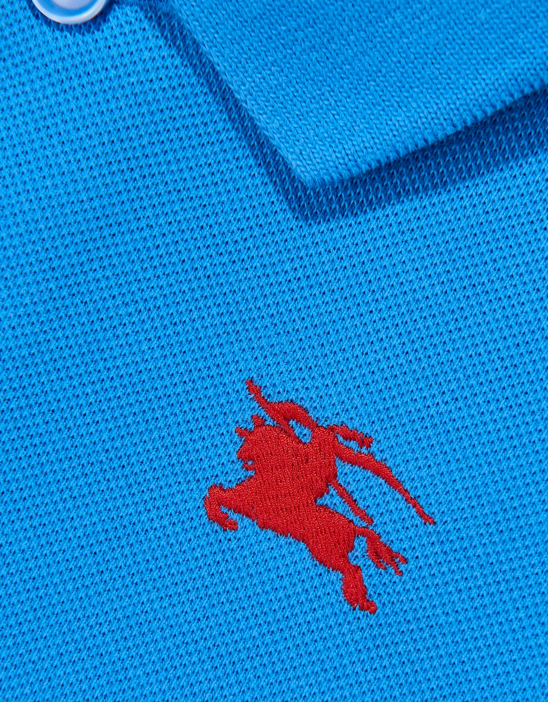 Burberry Boys Johane EKD Polo Shirt in Blue