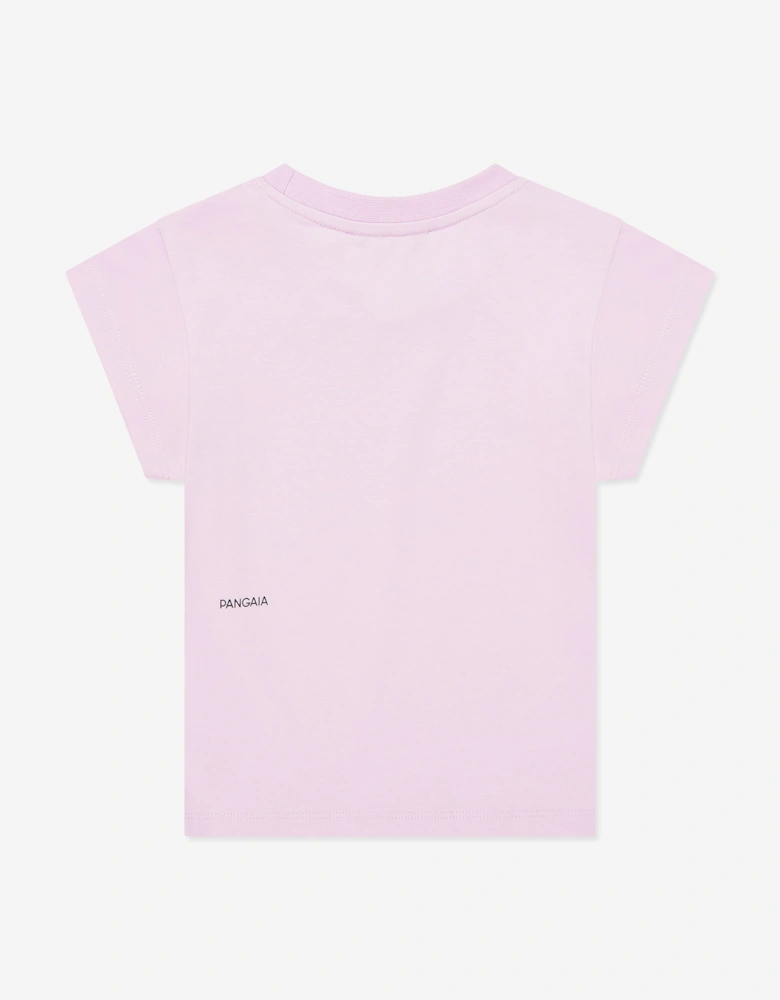 PANGAIA Kids 365 Midweight T-Shirt in Purple