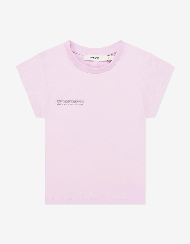 PANGAIA Kids 365 Midweight T-Shirt in Purple