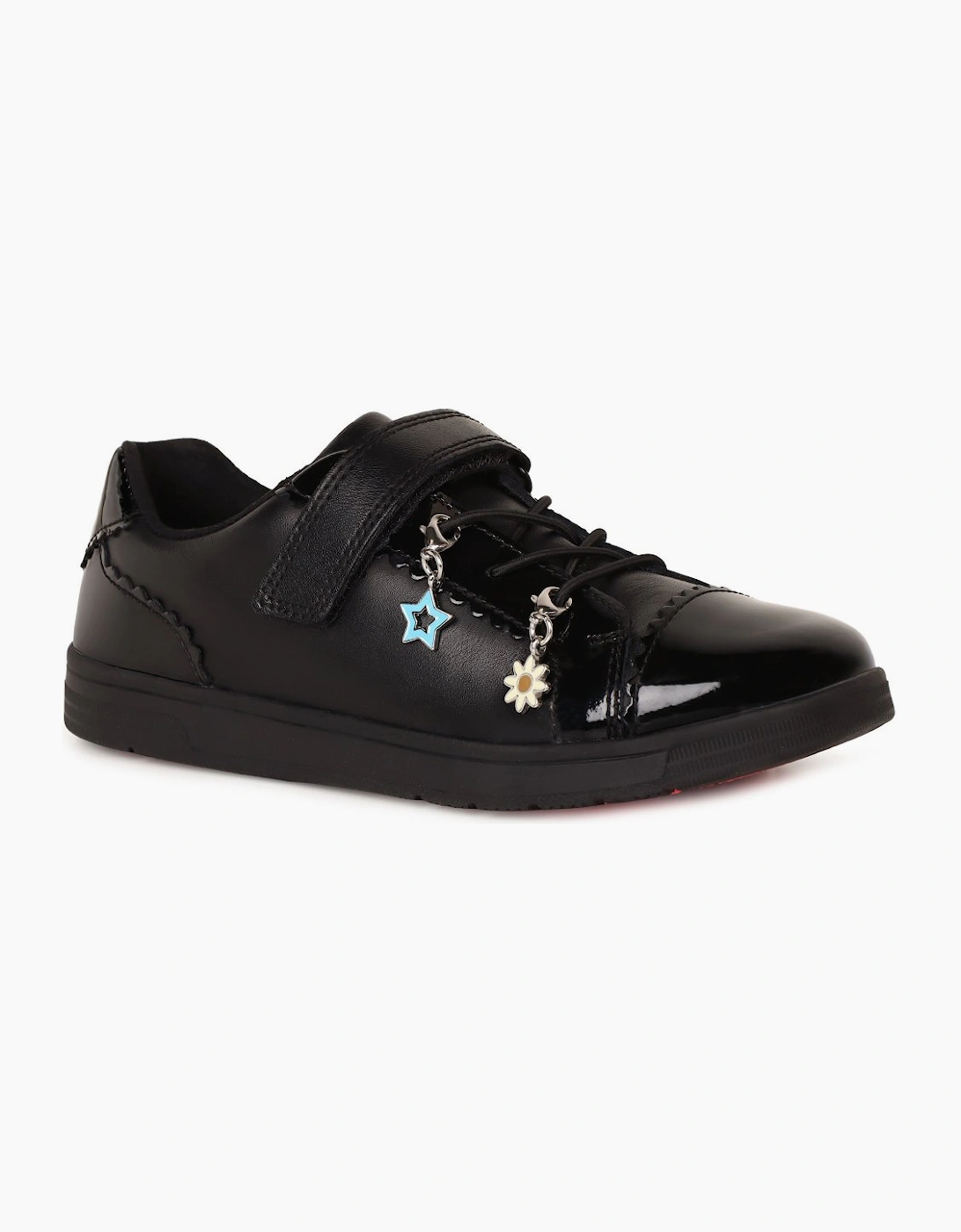 Disco Charm K Girls School Shoes