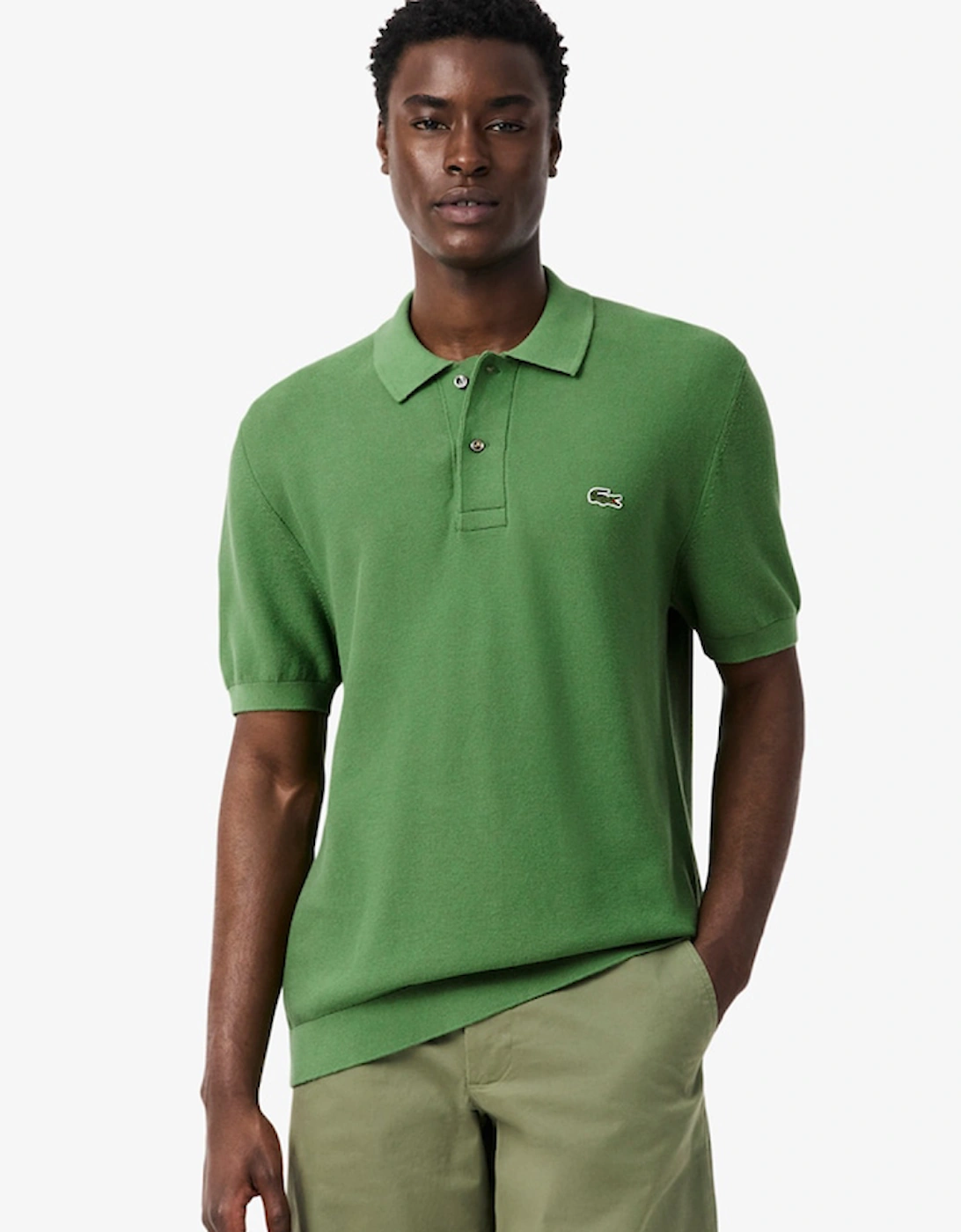 Lacoste Classic Fit Knitted Polo Shirt, 2 of 1