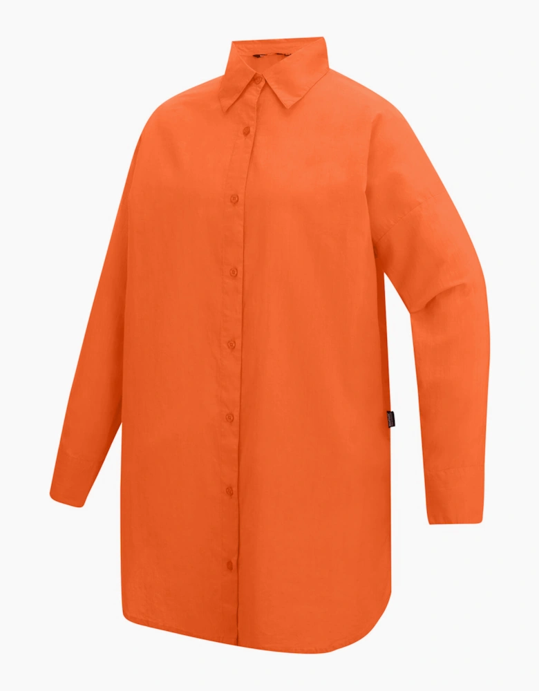 Regatta Womens/Ladies Prena Cover Up Plain Beach Shirt