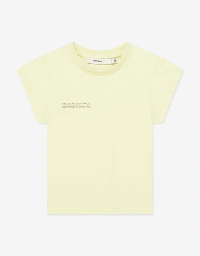 PANGAIA Kids 365 Midweight T-Shirt in Green