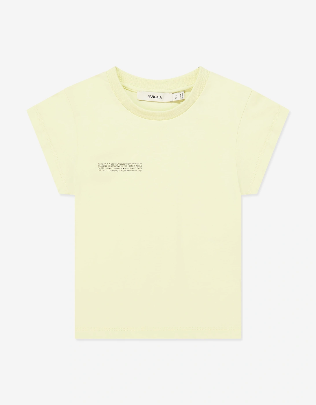 PANGAIA Kids 365 Midweight T-Shirt in Green