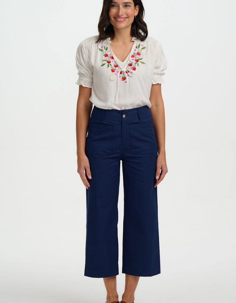 Skye cropped trousers