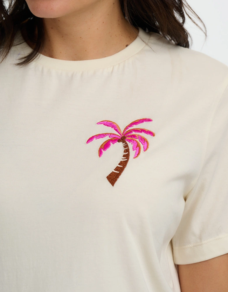 Luna T shirt palm placement