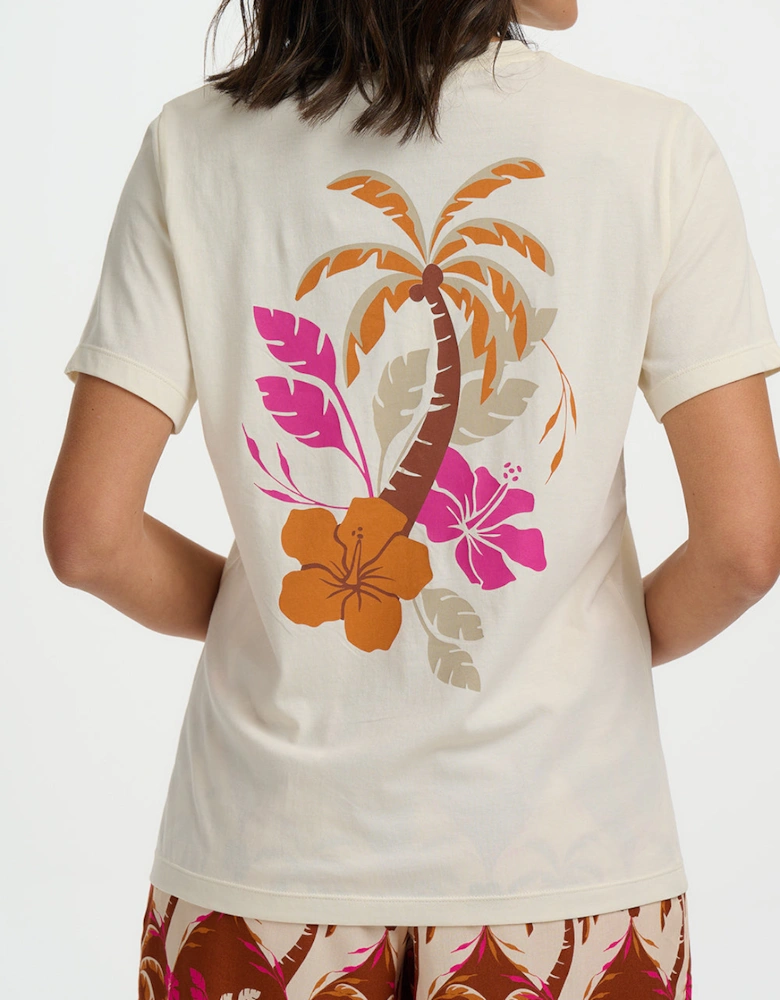 Luna T shirt palm placement
