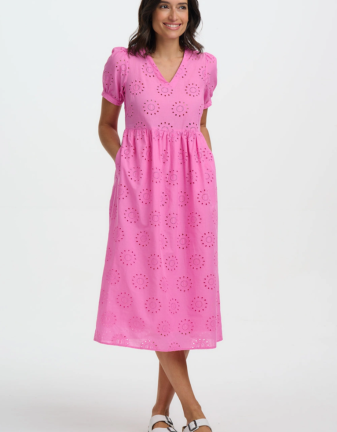 Kim broderie anglais dress