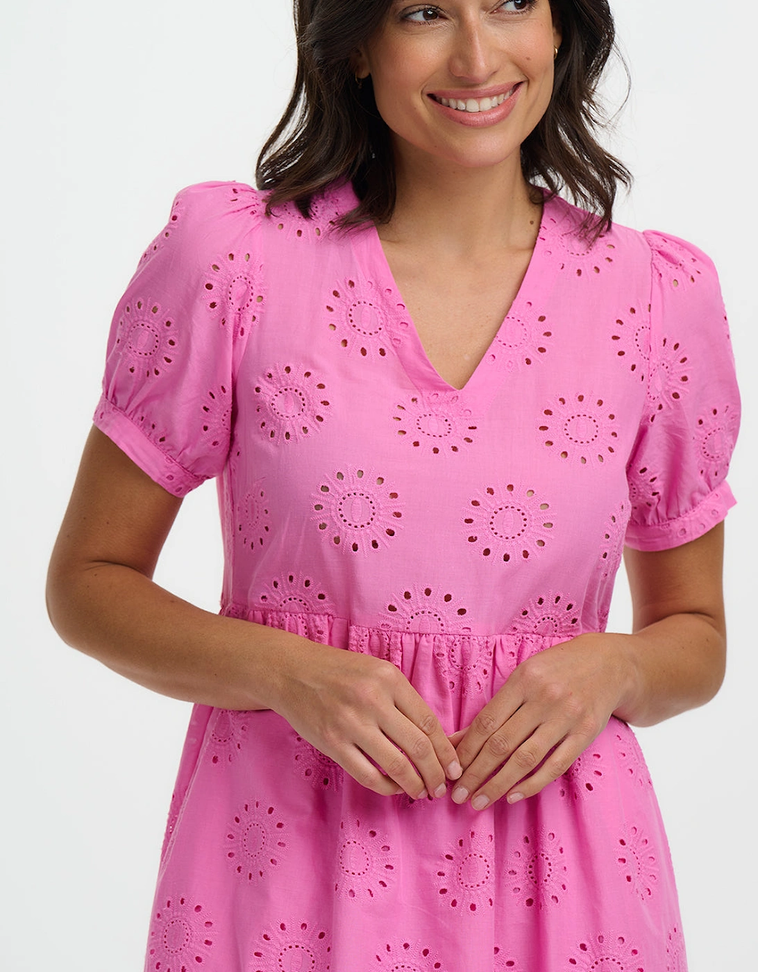 Kim broderie anglais dress