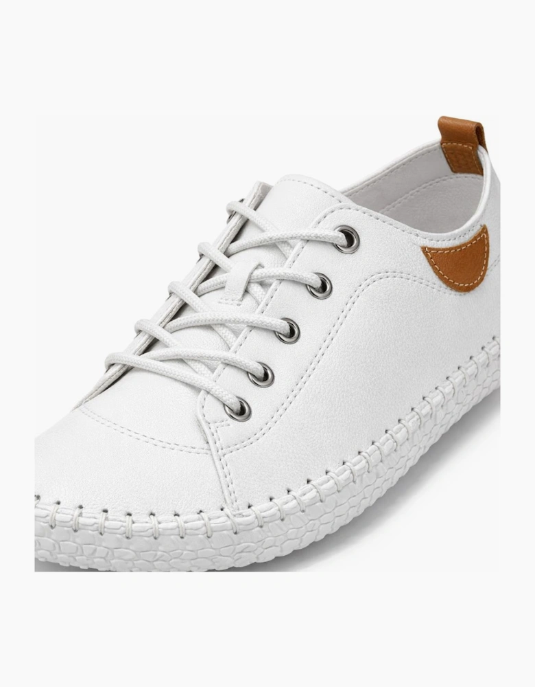 Mod Comfys GWEN Womens Casual Shoes White