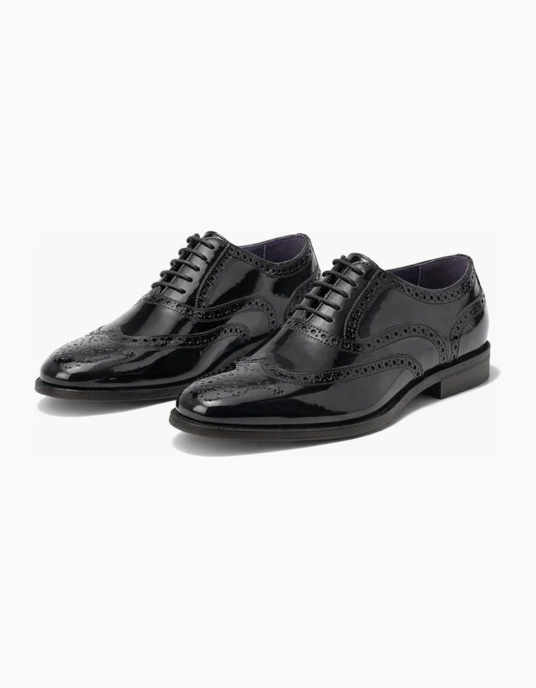 Goor M018 Mens Brogue Shoes Black