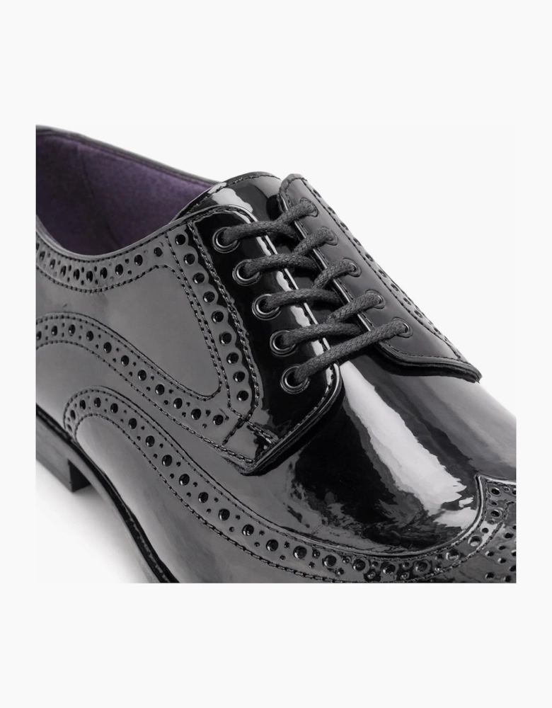 Goor M018 Mens Brogue Shoes Black
