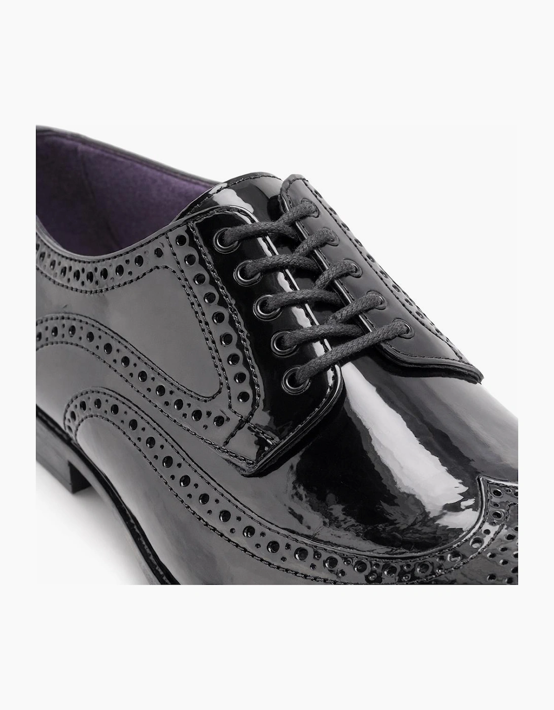 Goor M018 Mens Brogue Shoes Black