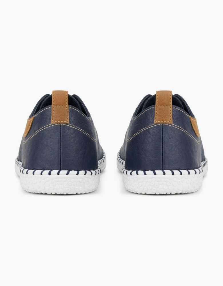 Mod Comfys GWEN Womens Casual Shoes Navy Blue