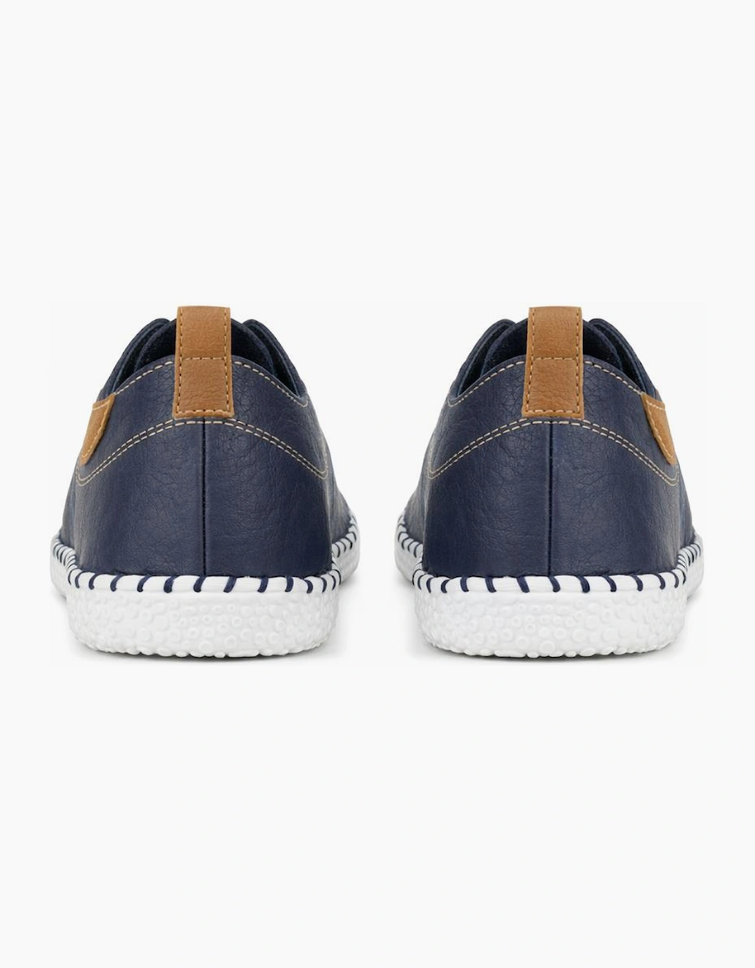 Mod Comfys GWEN Womens Casual Shoes Navy Blue