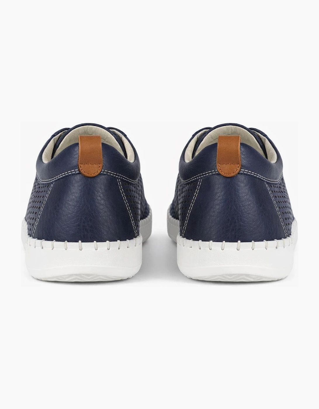 Mod Comfys SIENNA Womens Casual Shoes Navy Blue