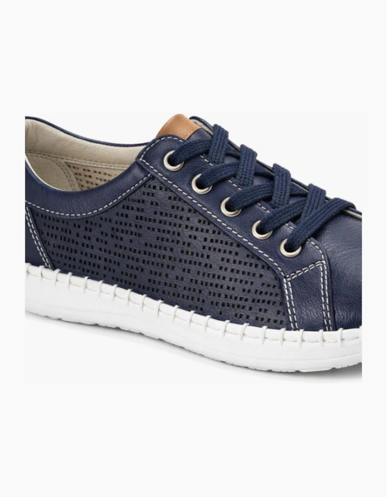 Mod Comfys SIENNA Womens Casual Shoes Navy Blue
