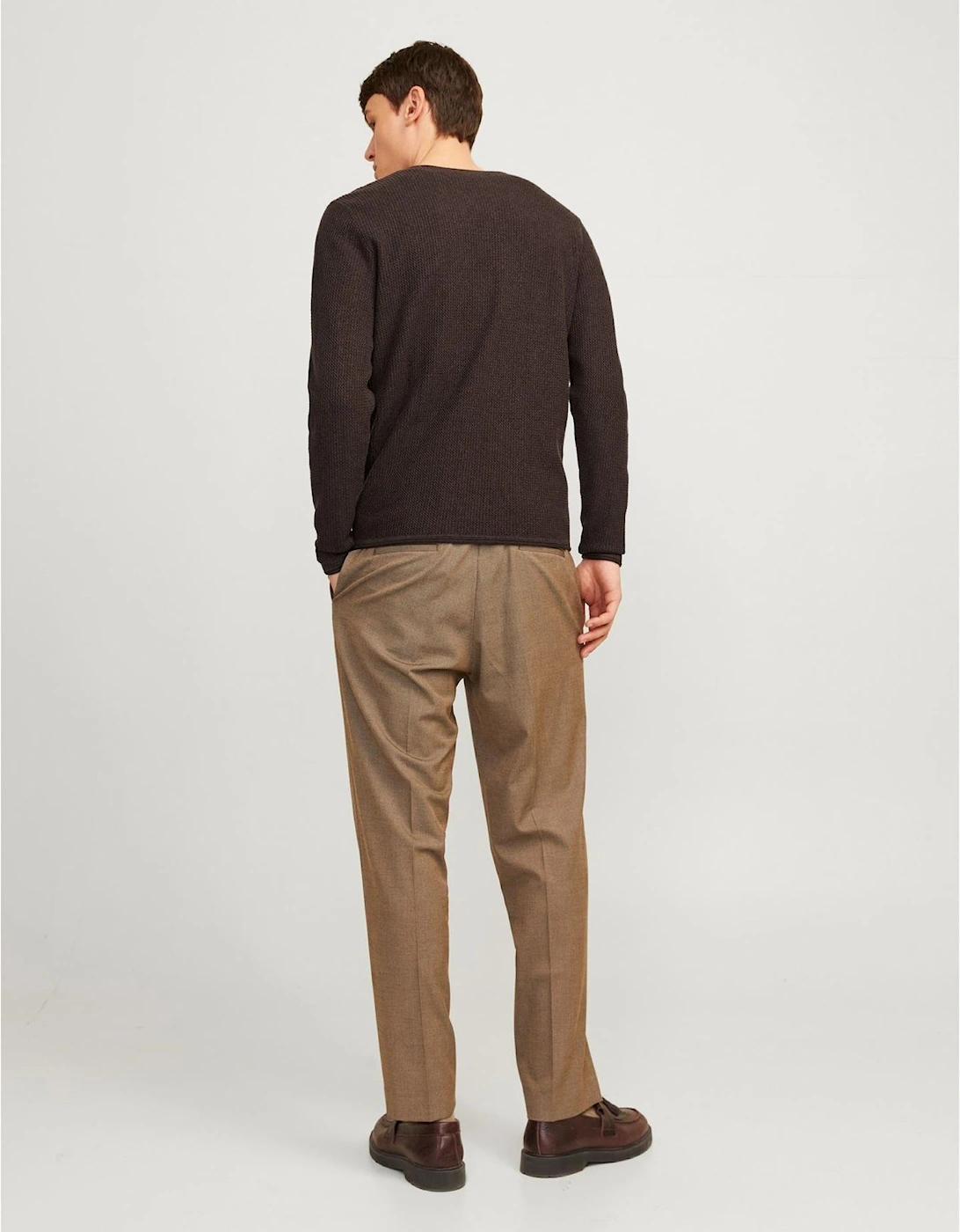 Knit Crew Neck Regular Fit Sweater