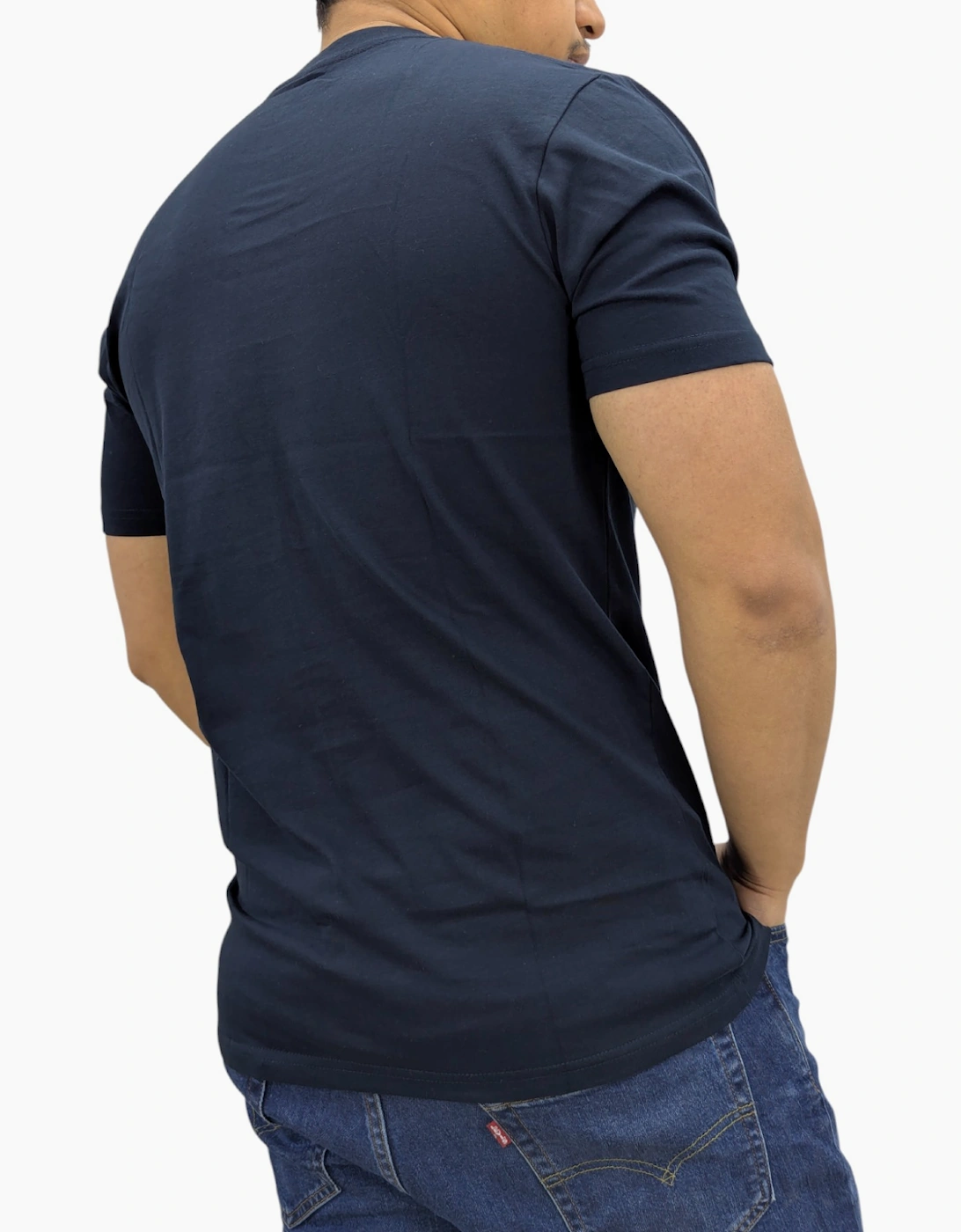 Timberland Cube Print Logo Mens T Shirts Crew Neck Pullover Casual Cotton Tee