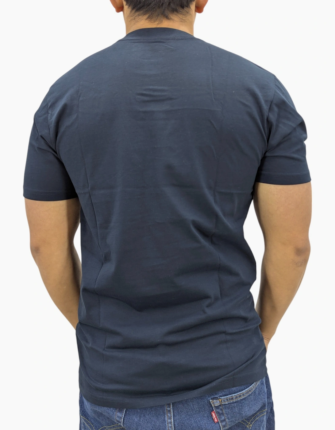 Timberland Cube Print Logo Mens T Shirts Crew Neck Pullover Casual Cotton Tee