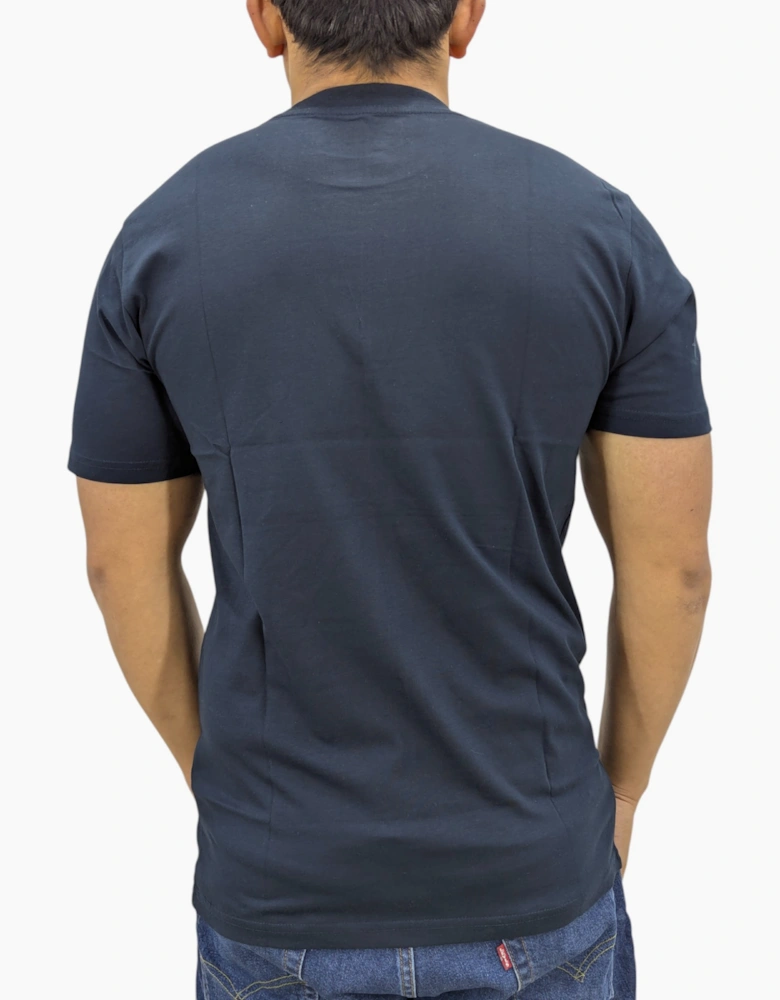 Timberland Mens T Shirts Print Logo Crew Neck Pullover Short Sleeve Cotton New