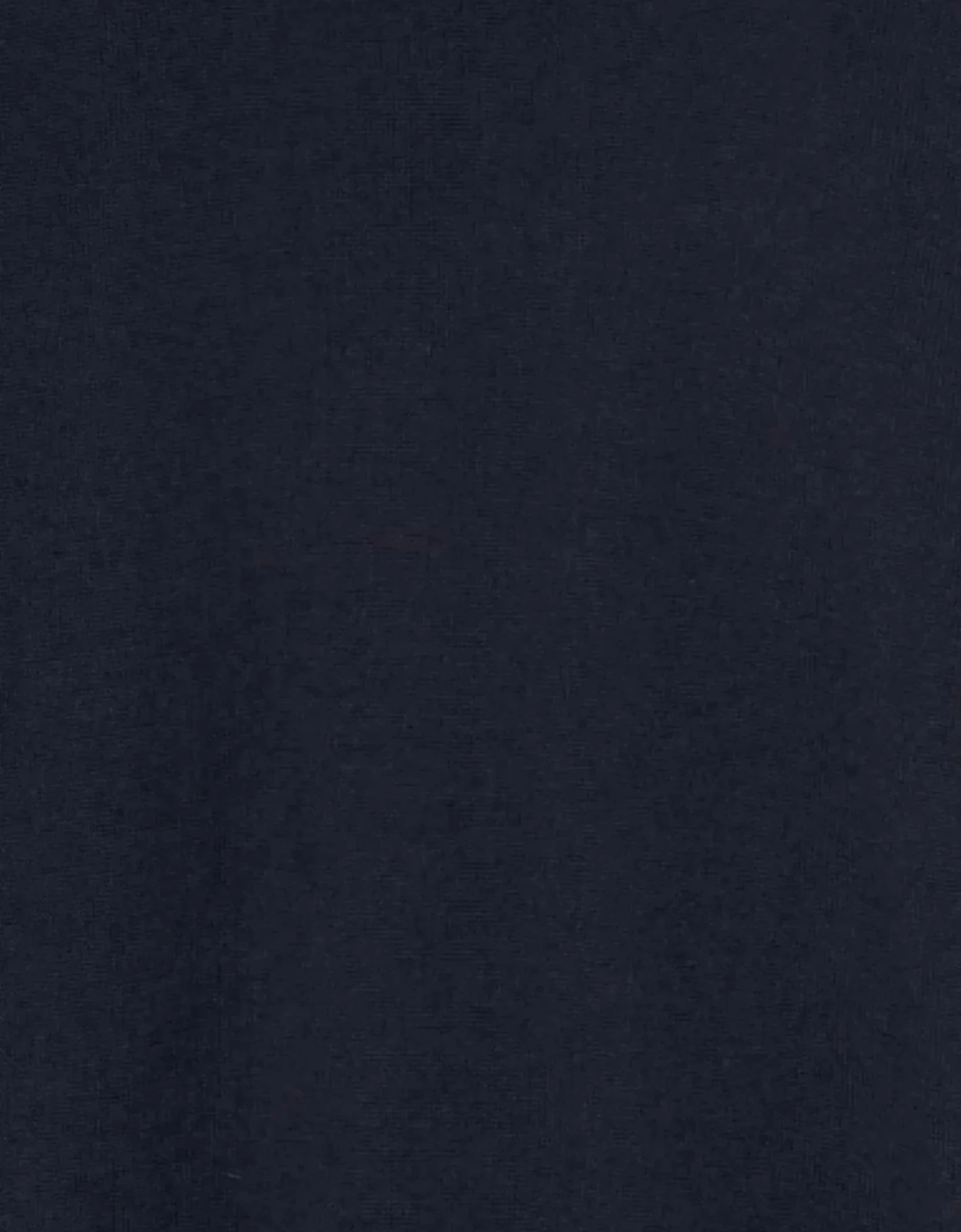 Merino Wool Roll Neck Knit Dark Blue