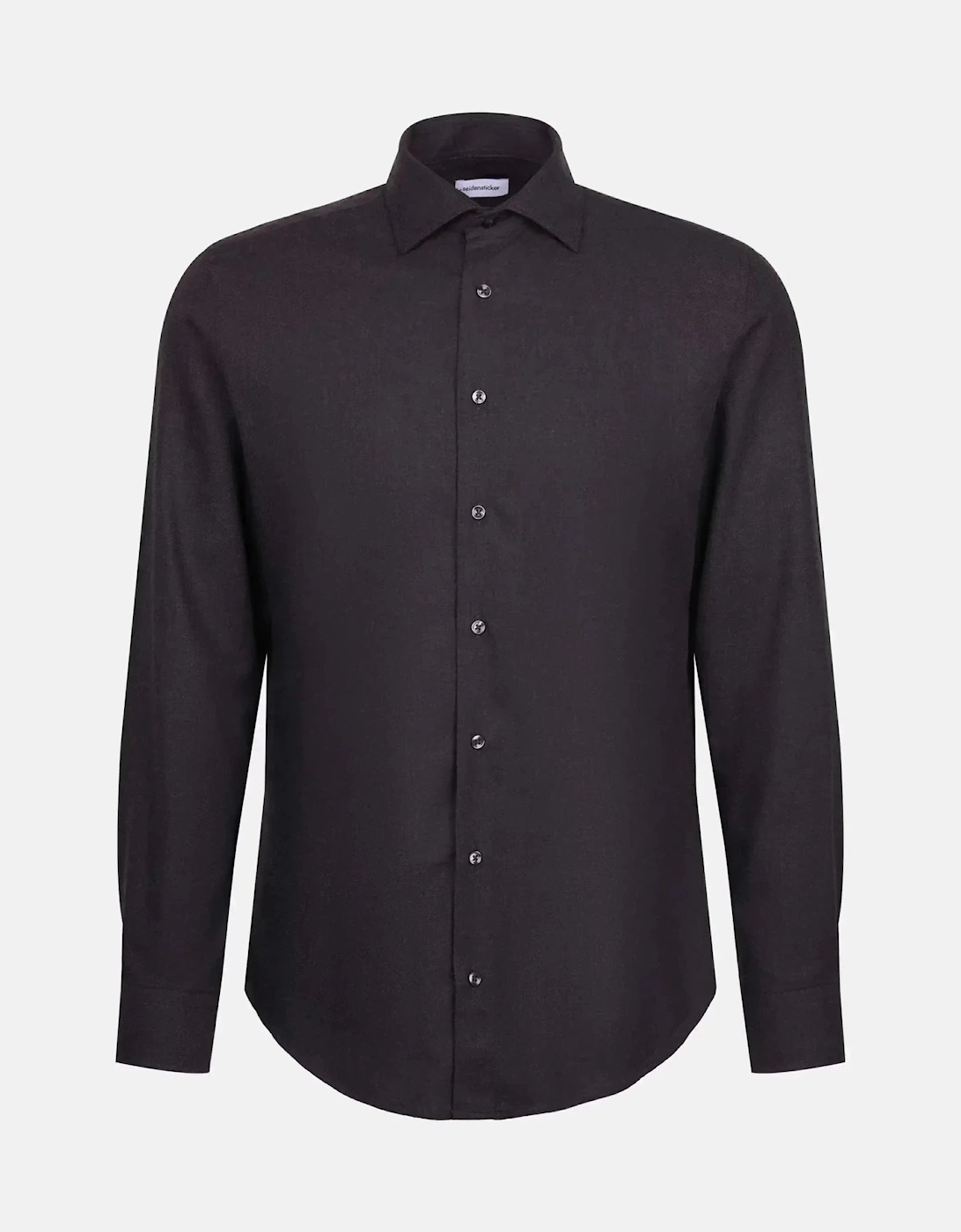 Slim Fit New Kent Flannel Shirt Grey