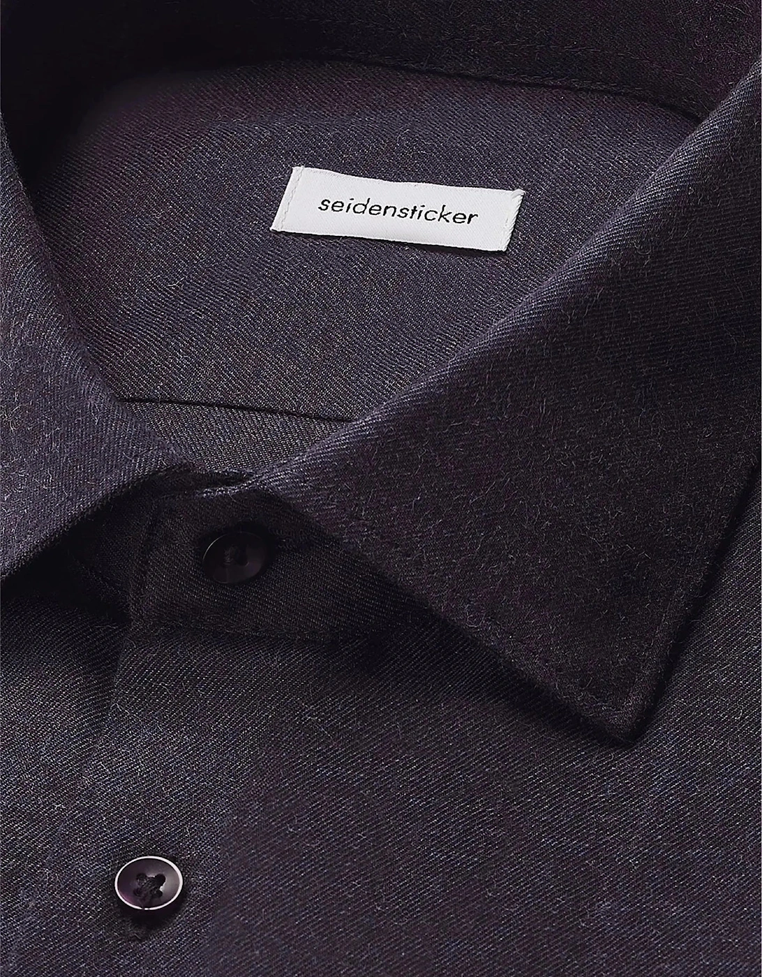 Slim Fit New Kent Flannel Shirt Dark Blue
