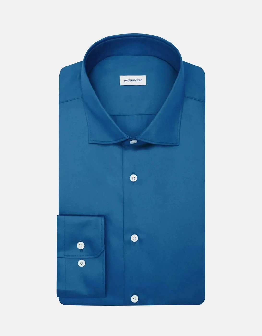 Shaped Fit Easy Iron New Kent Business Shirt Dark Teal
