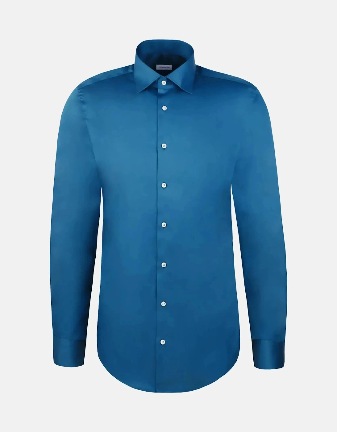 Shaped Fit Easy Iron New Kent Business Shirt Dark Teal