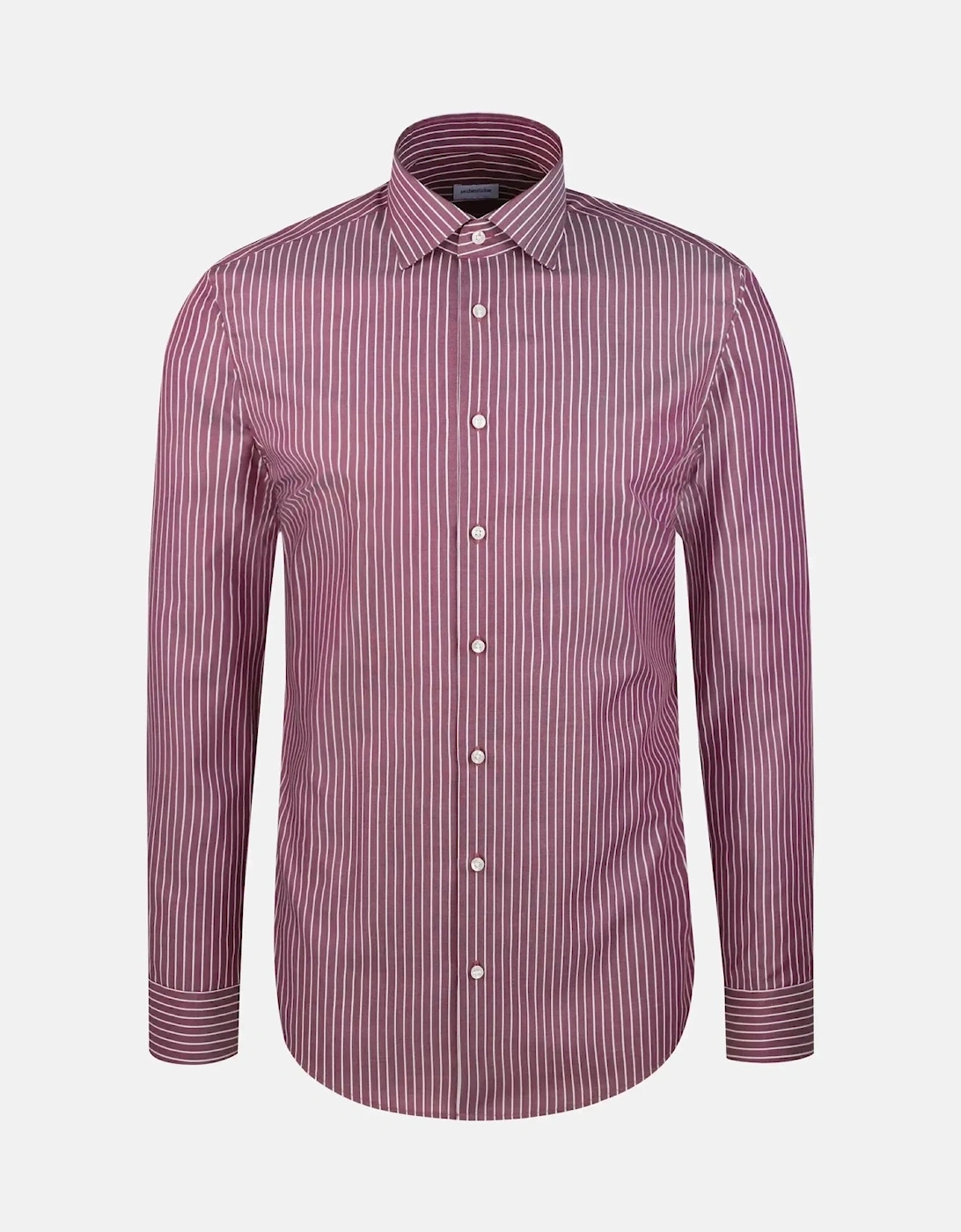 Slim Fit No Iron New Kent Striped Business Shirt Lilac