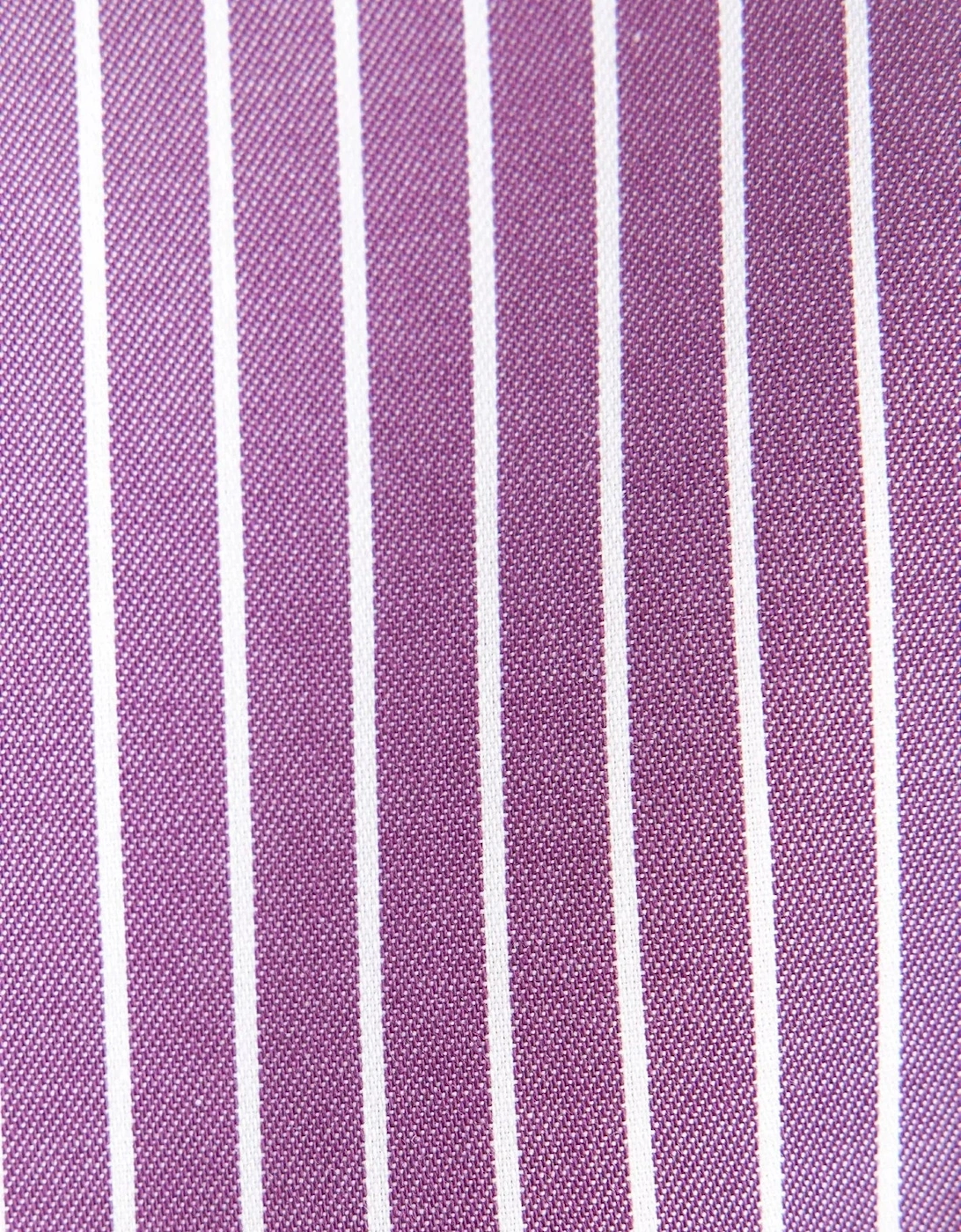 Slim Fit No Iron New Kent Striped Business Shirt Lilac