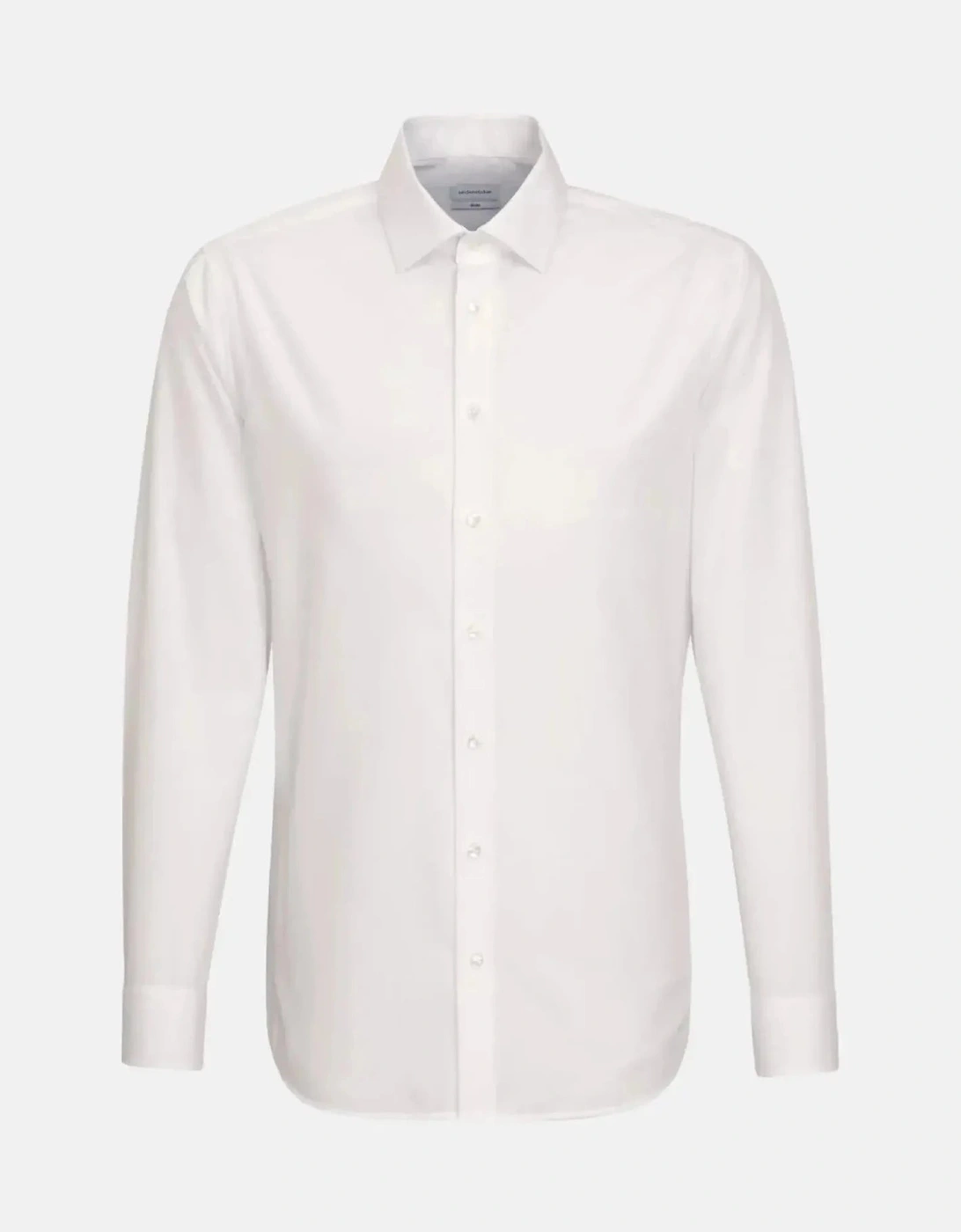 Slim Fit No Iron Kent Collar Business Shirt White