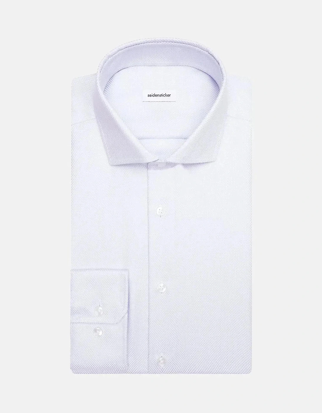 Regular Fit No Iron Spread Kent Structured Business Shirt Light Blue