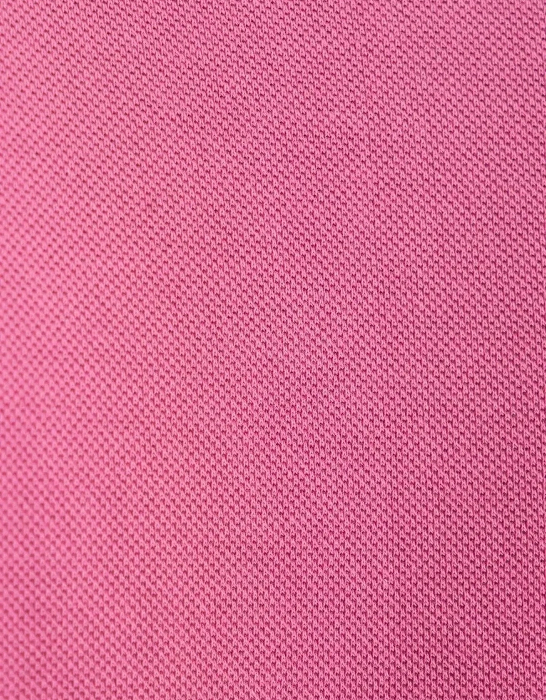 Regular Fit Pique Polo Shirt Dark Pink