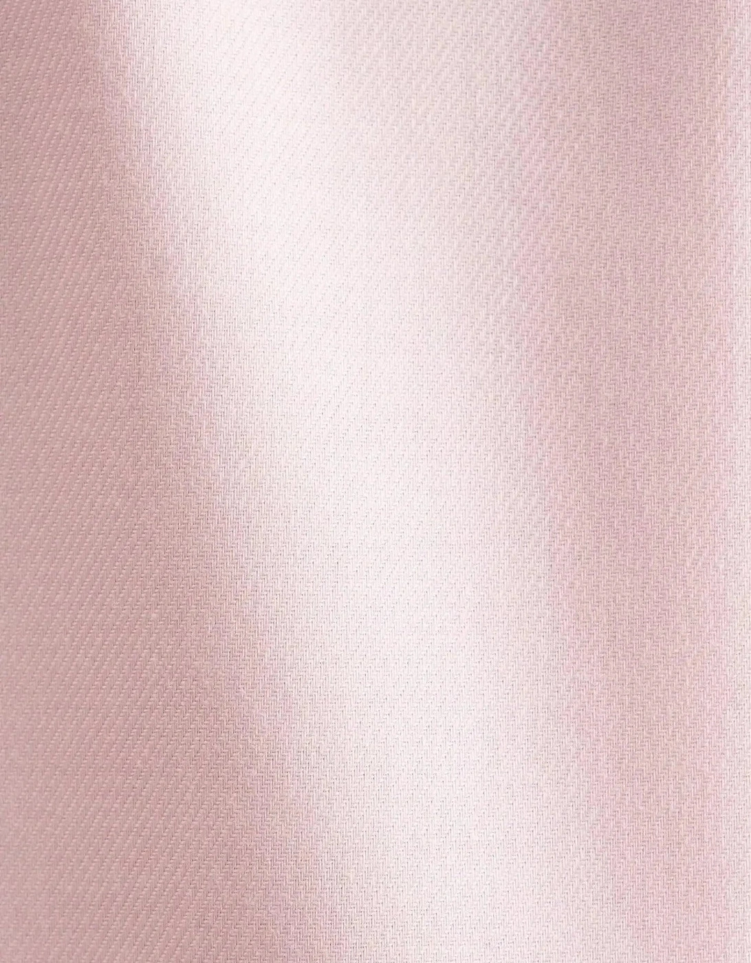 Regular Fit No Iron Business Kent Contrast Patch Business Shirt Pink