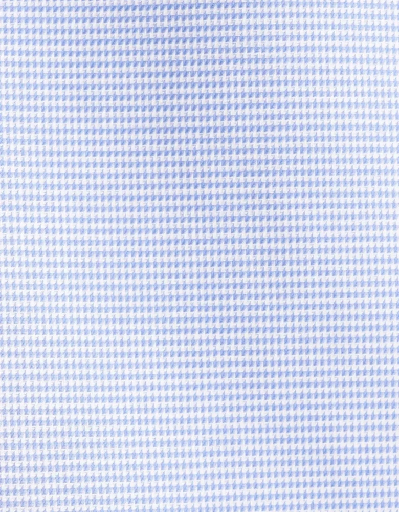 Slim Fit No Iron New Kent Structured Business Shirt Light Blue
