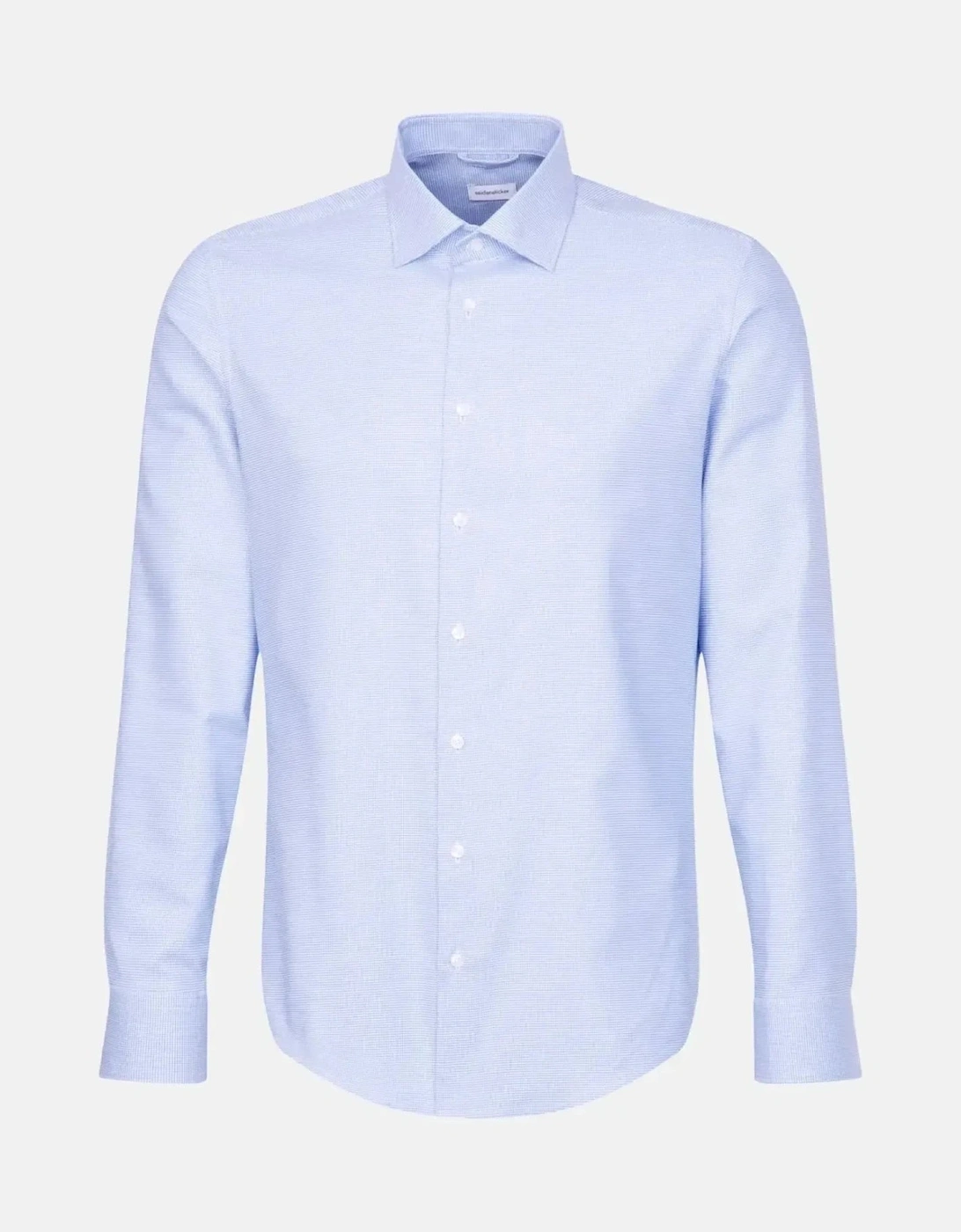 Slim Fit No Iron New Kent Structured Business Shirt Light Blue