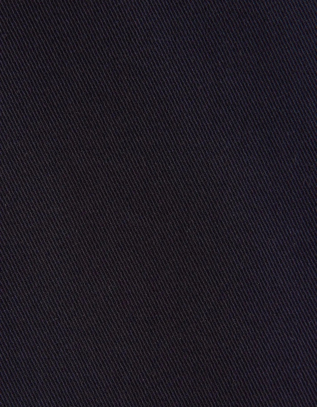 Regular Fit Wool Mix Casual Lapel Overshirt Dark Blue
