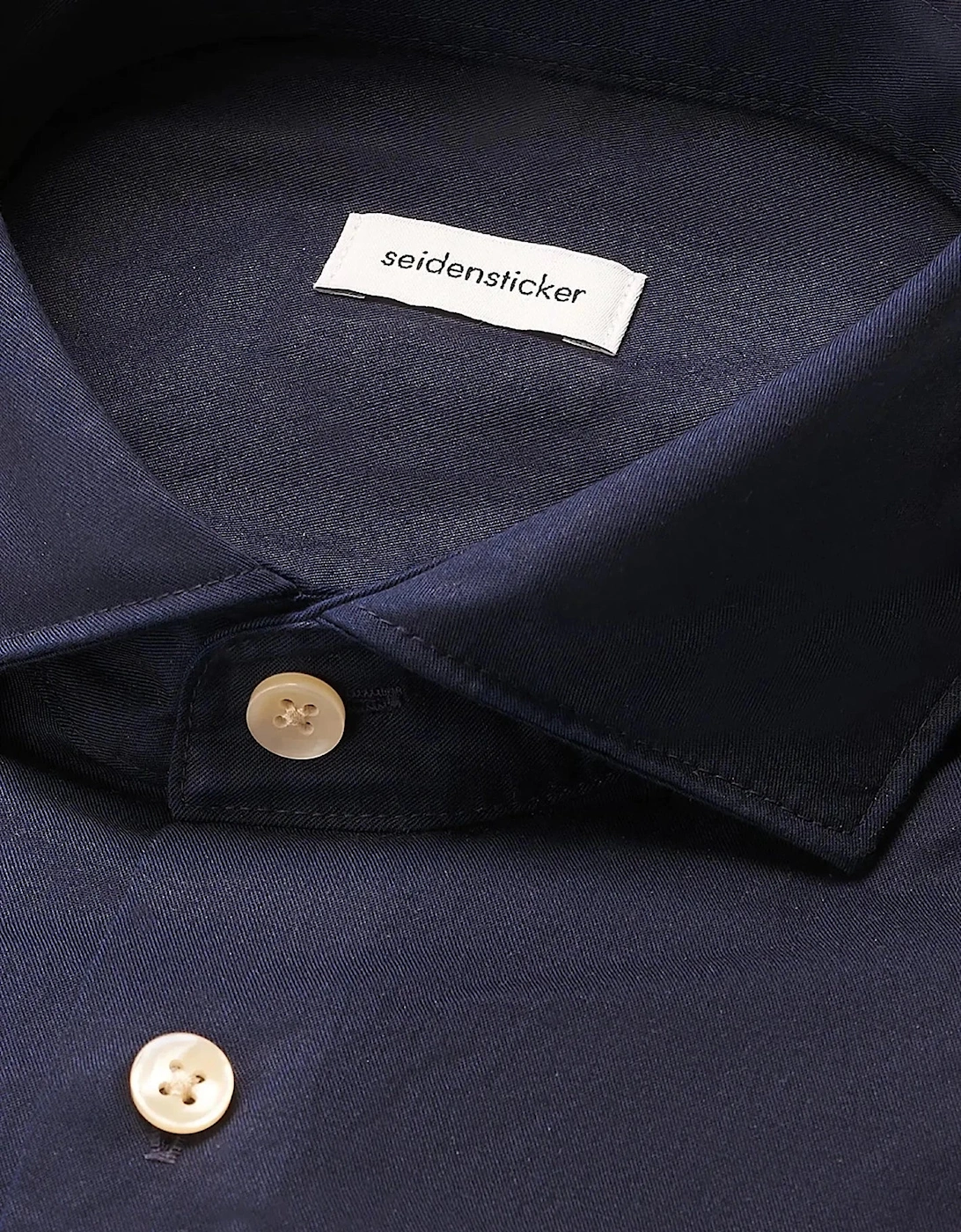 Regular Fit Spread Kent Casual Shirt Dark Blue