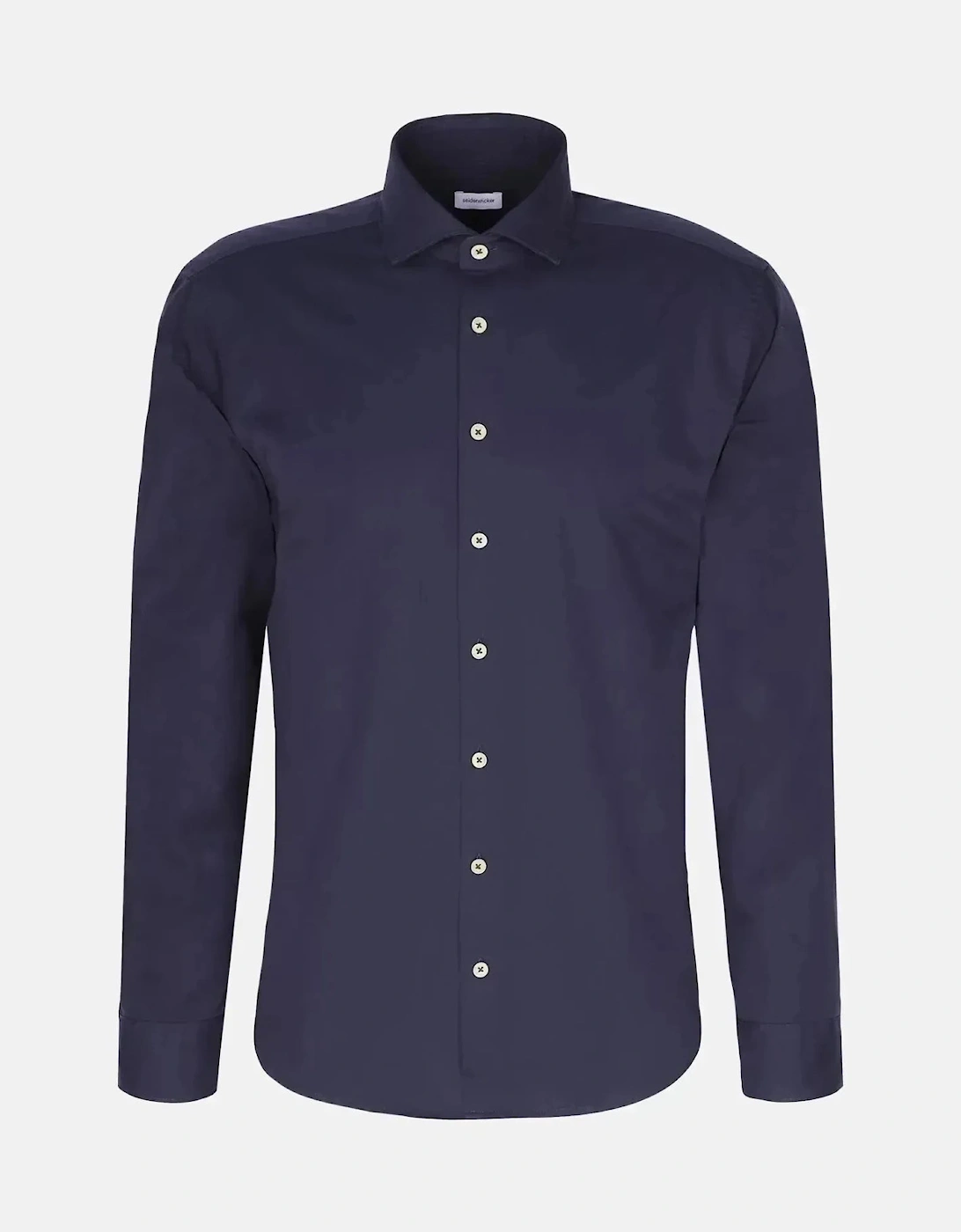 Regular Fit Spread Kent Casual Shirt Dark Blue